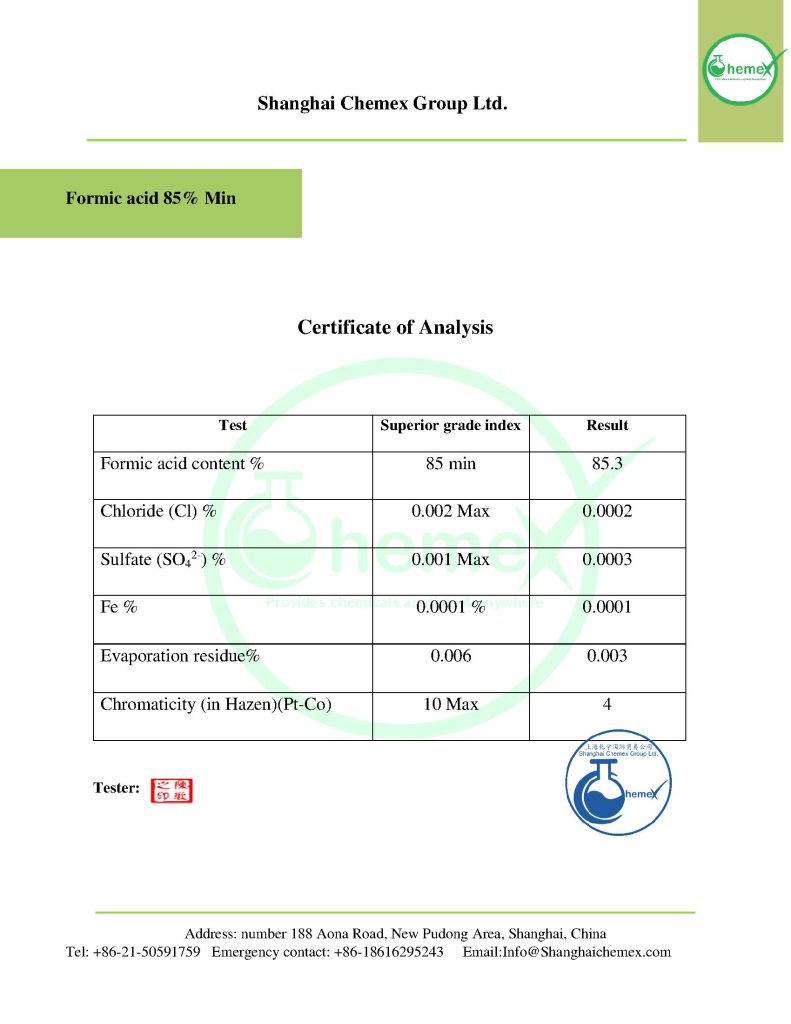 Formic acid COA