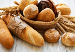 Application of ammonium chloride in bread production