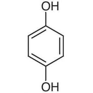 chemical structure of Hydroquinone