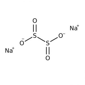 chemical structure of Sodium hydrosulfite
