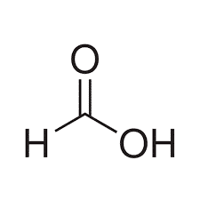 chemical structure of formic acid