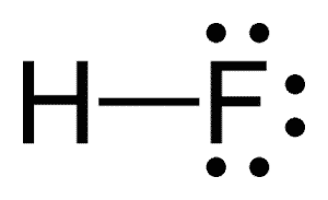 chemical structure of HF