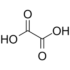 chemical structure of oxalic acid