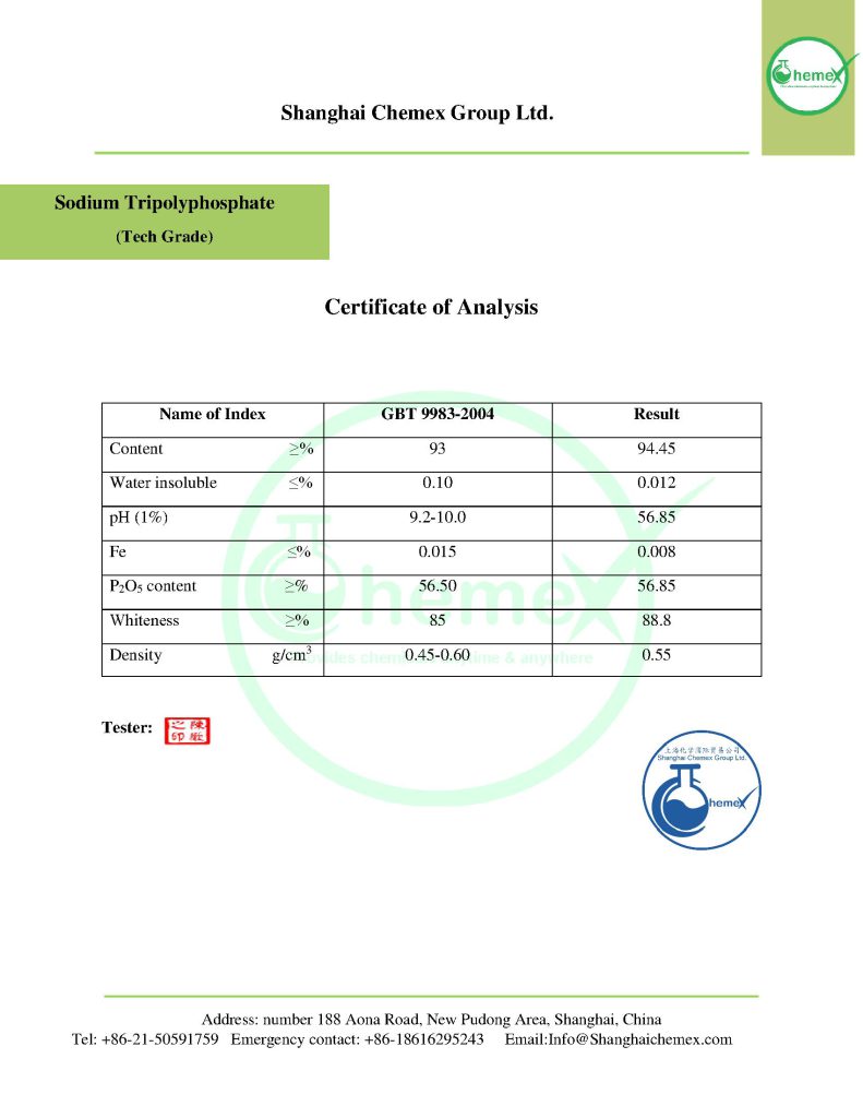 STPP COA 2