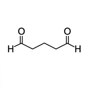 chemical structure of Glutaraldehyde