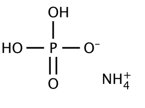 chemical structure of mono ammonium phosphate