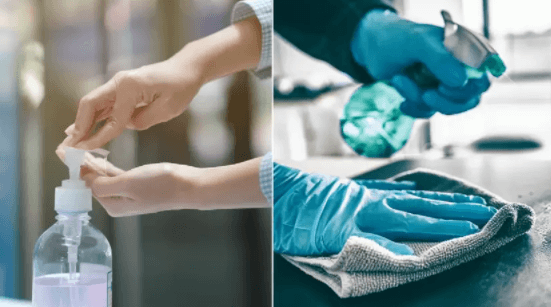 Application of benzalkonium chloride in hand and surface disinfectants