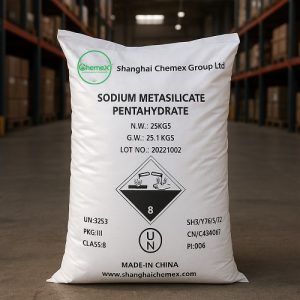 Sodium metasilicate pentahydrate sack