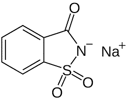chemical structure of sodium saccharin