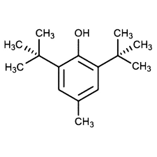 chemical structure of BHT