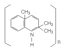chemical structure of TMQ Antioxidant