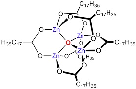 chemical structure of Zinc Stearate