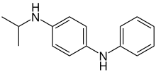 chemical structure of IPPD Antioxidant