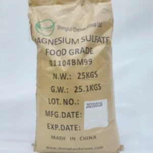 MgSO4 Magnesium sulfate sack