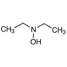 chemical structure of Diethyl hydroxylamine