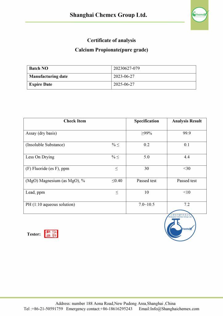 Calcium Propionate