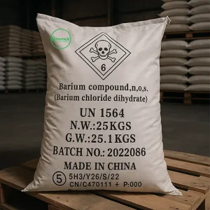 Barium chloride sack