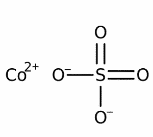 chemical structure of cobalt sulfate