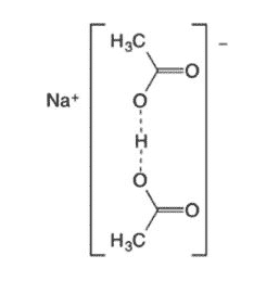 chemical structure of sodium diacetate