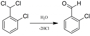 Chlorobenzaldehyde production process