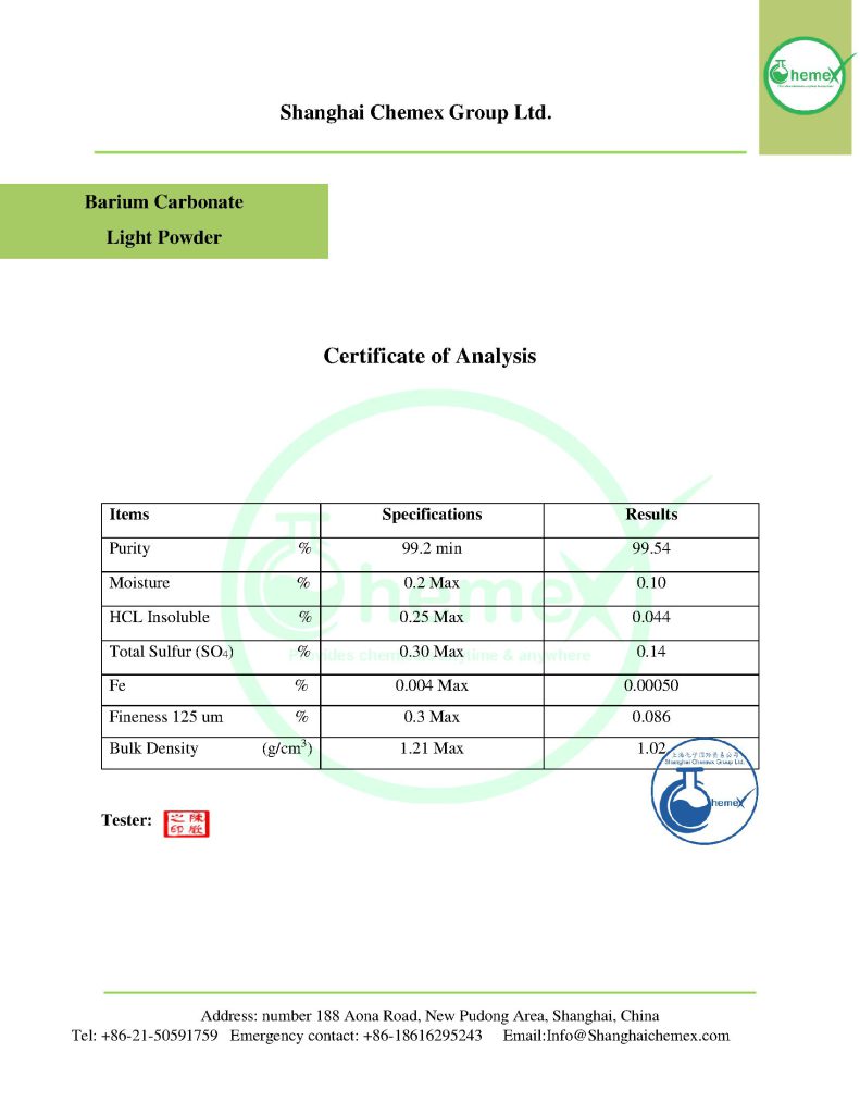 barium carbonate