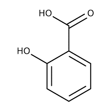 chemical structure of salicylic acid