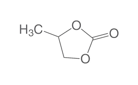 chemical structure of propylene carbonate