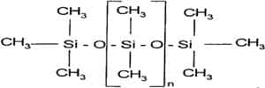 chemical structure of silicone oil