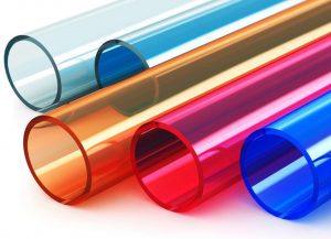 use of synthetic resins in plastic tubing