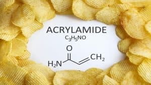 Chips, the main source of acrylamide
