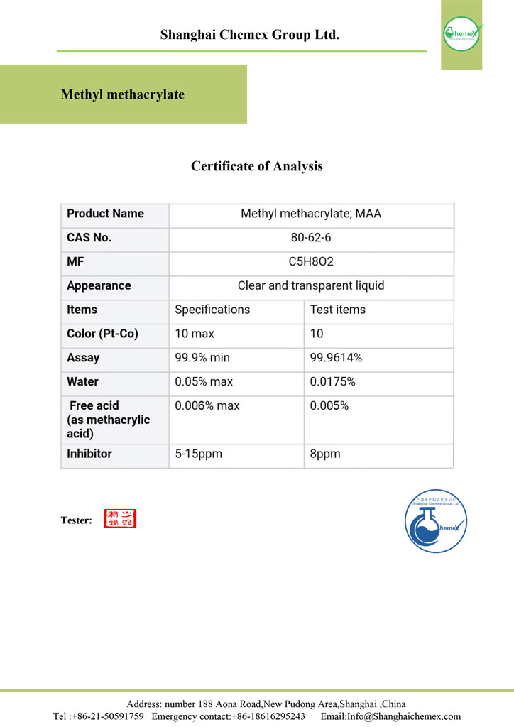 Methyl methacrylate
