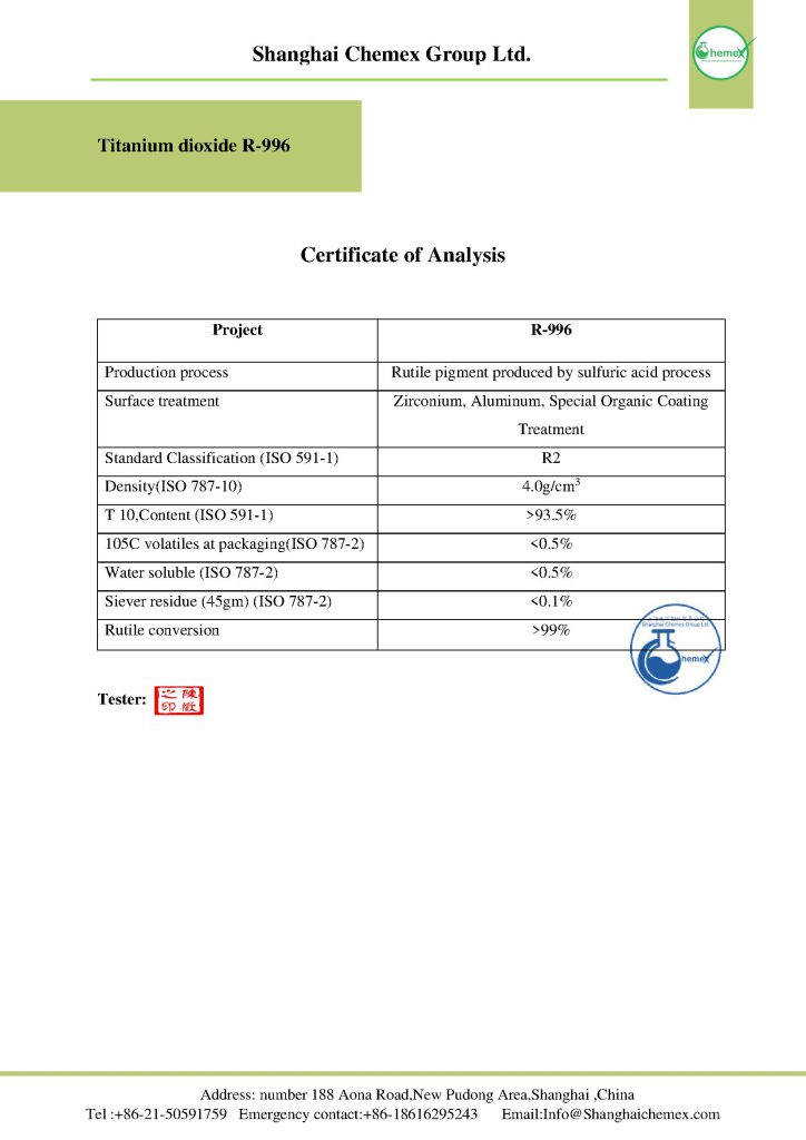 R996 COA