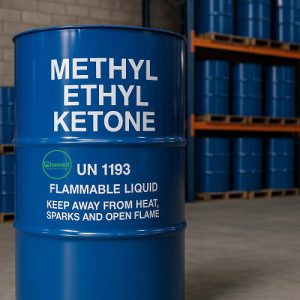 Methyl ethyl ketone barrel