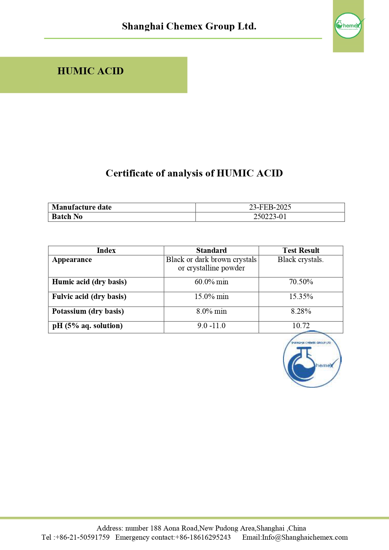 humic acid
